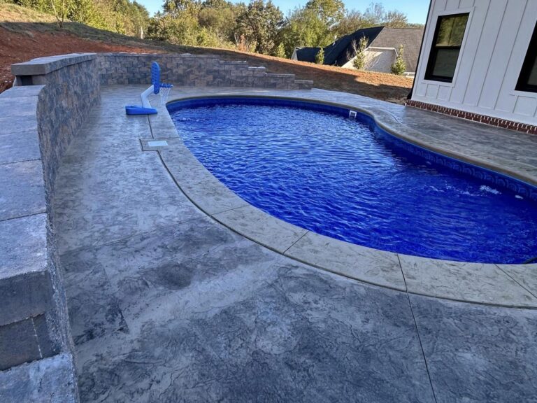 Expanding Our Reach in Knoxville: Another Gunite Pool Installation Completed!