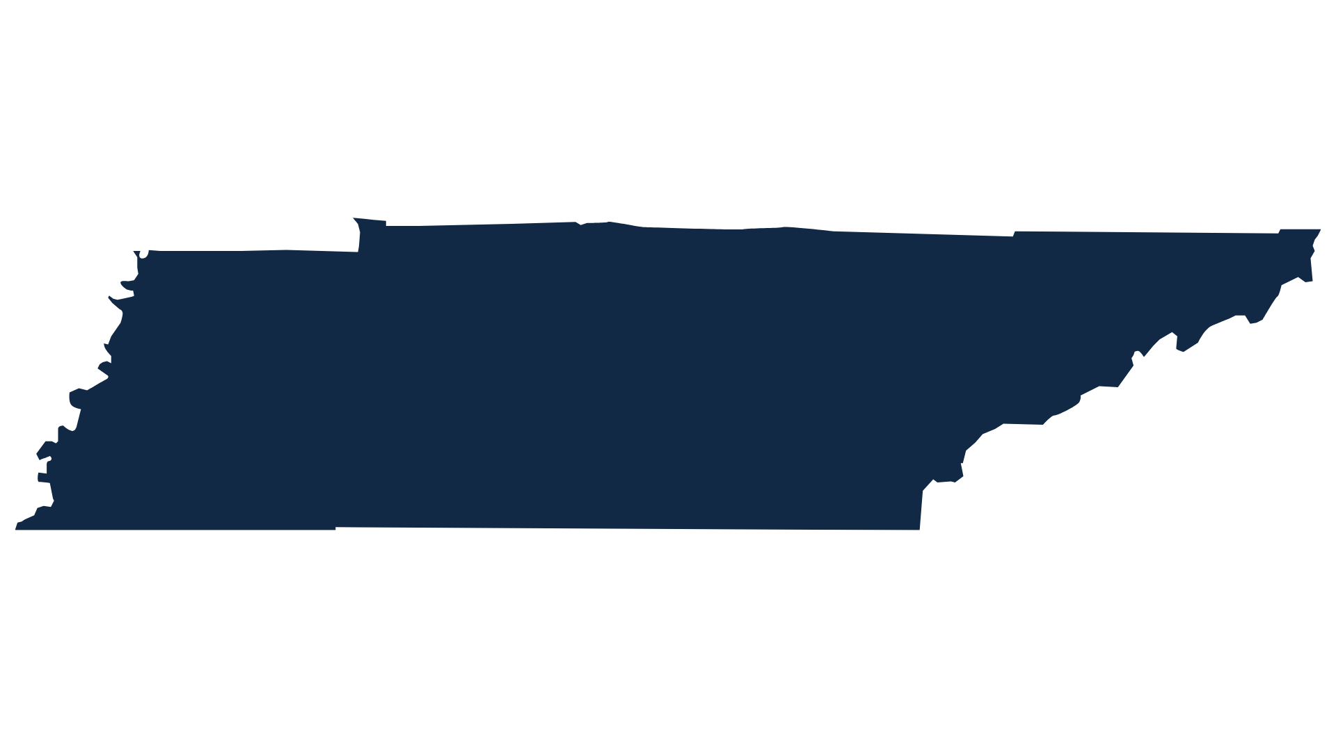 Tennessee Pool Service Area Map